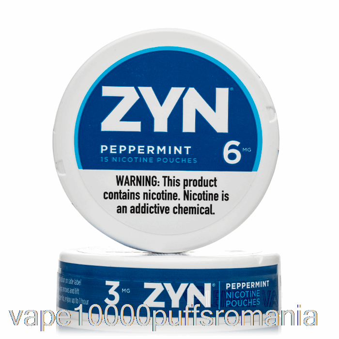 Vape Romania Zyn Pungi Cu Nicotină - Mentă 6 Mg (pachet De 5)